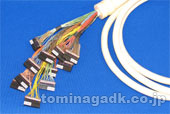 Micro miniature multi-coaxial cables